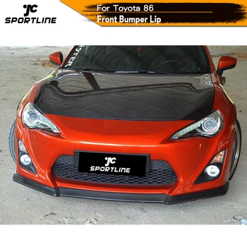 

Front Bumper Lip Spoiler Splitters For Toyota 86 2014 - 2016 Carbon Fiber