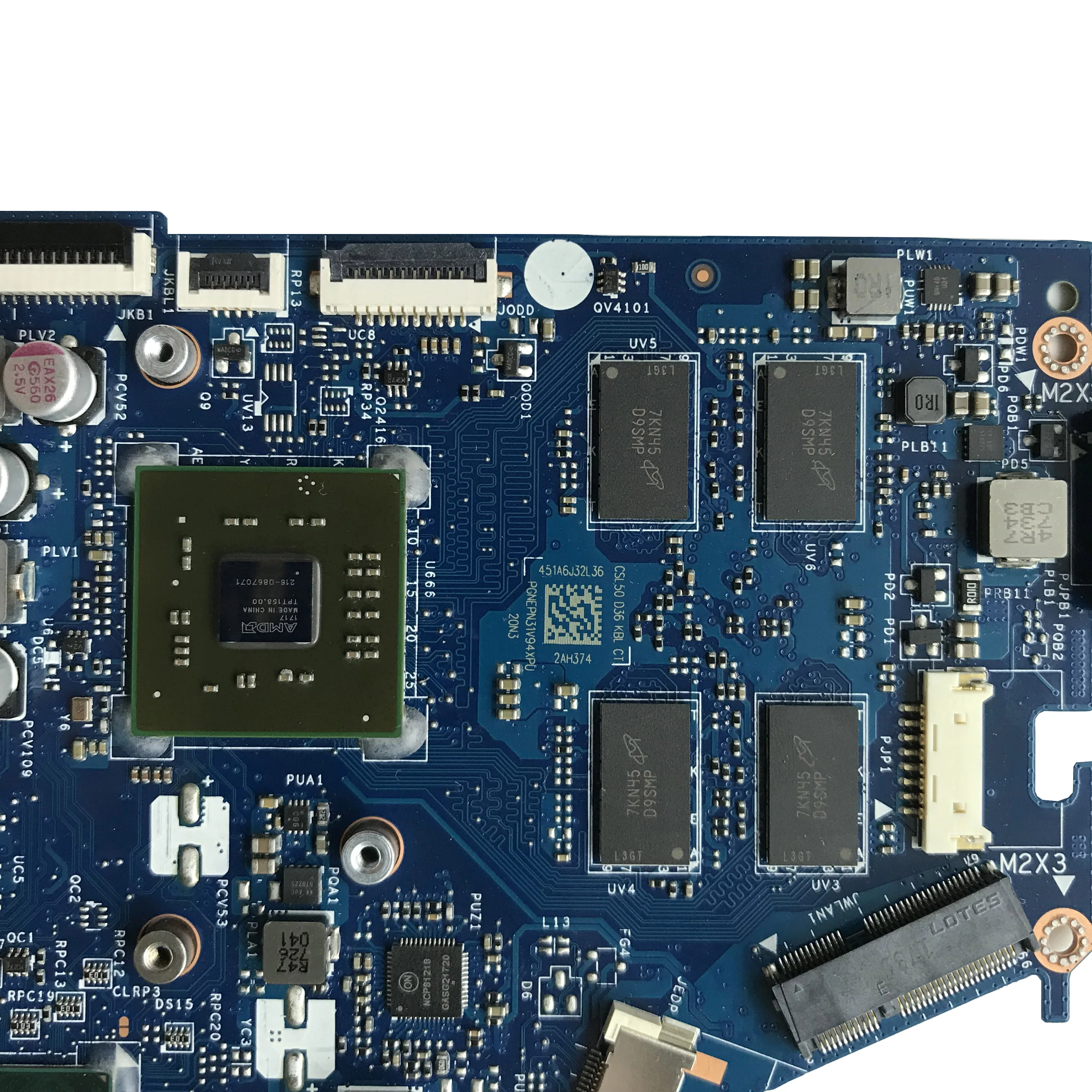 For HP 15-BS Notebook Motherboard 924756-001 924756-501 924756-601 LA-E801P I5-7200U Fully tested