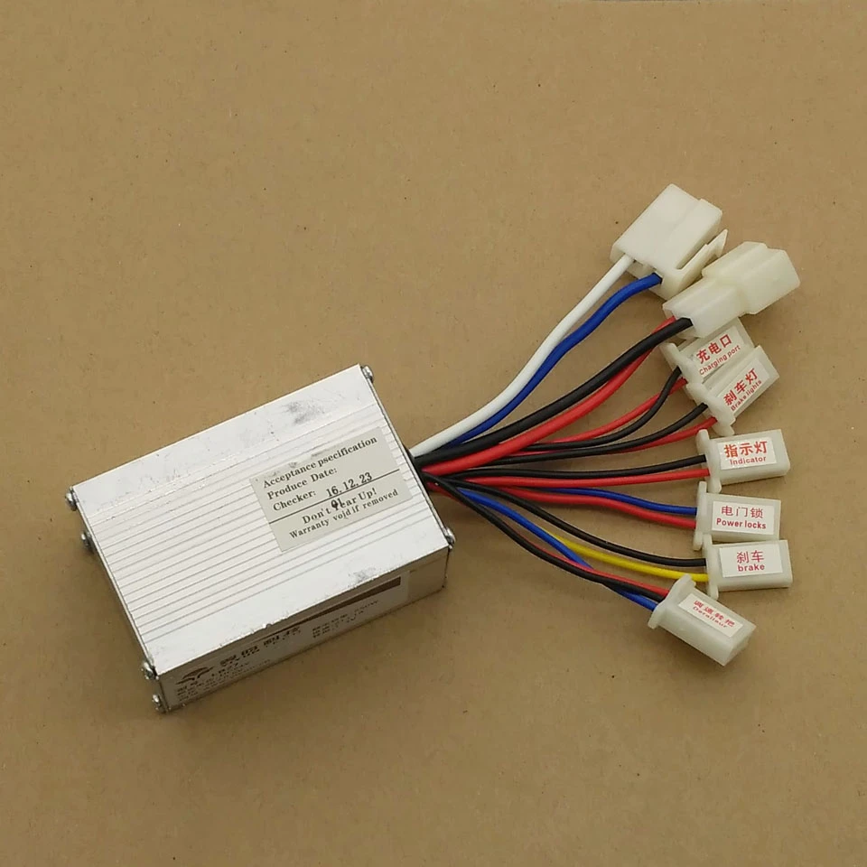 전기 자전거 스쿠터용 브러시 모터 컨트롤러, 24V, 250W, LB27