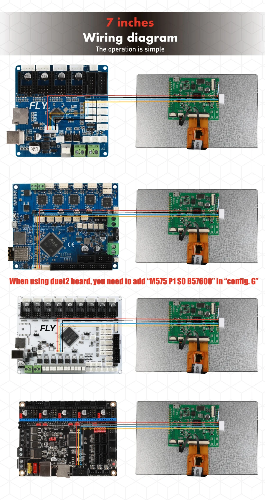 Mellow fly 4.3 7.0 v1 tela sensível