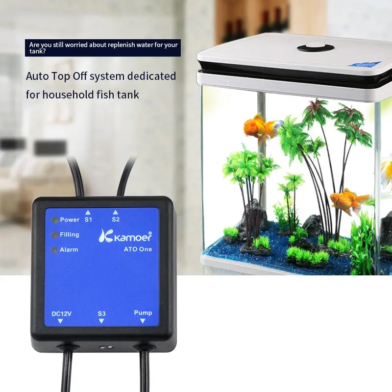 Kamoer Aquarium Triple Sensor ATO one WITH S3 Probe Top Off Auto Water Filler with Anti-Overflow | Дом и сад
