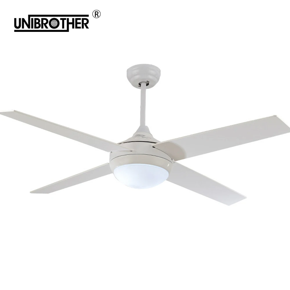 110V 220V Ceiling Fan Fans Lamp with Remote Control Nordic Modern Light Bedroom Living Room Restaurant Solid Wood LED