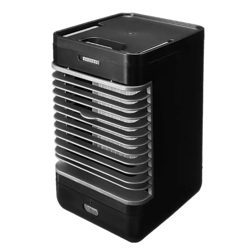 Air Cooler, 3 In 1 Portable Mini Air Conditioner, Humidifier& Purifier With 2 Speeds For Quick Cool Home Office Desk Bedroom Ou