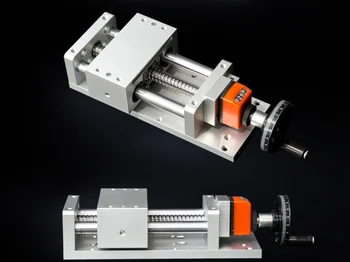 

400MM Linear Module 12inch Stroke Manual Hand Wheel Sliding Table SFU1605 Ball Screw C7 with Digital Display