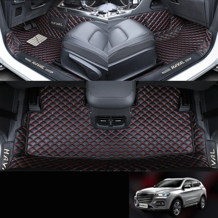 

for great wall haval H6 2019 2020 leather car floor mats rug carpet interior accessories hover cover