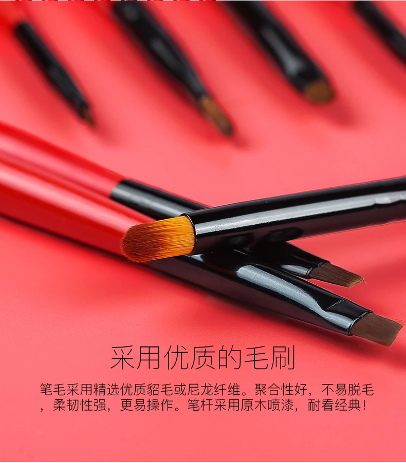 14 натуральный Детокс jia bi Line Рисование ручка для начинающих светильник для лечения окрашенные diao hua bi градиент прошитый узор hua bi кисть Se