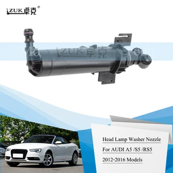 

ZUK Headlight Head Lamp Washer Nozzle Assy For 2012 2013 2014 2015 2016 AUDI A5 S5 RS5 Cabriolet Coupe Quattro Spray Jet