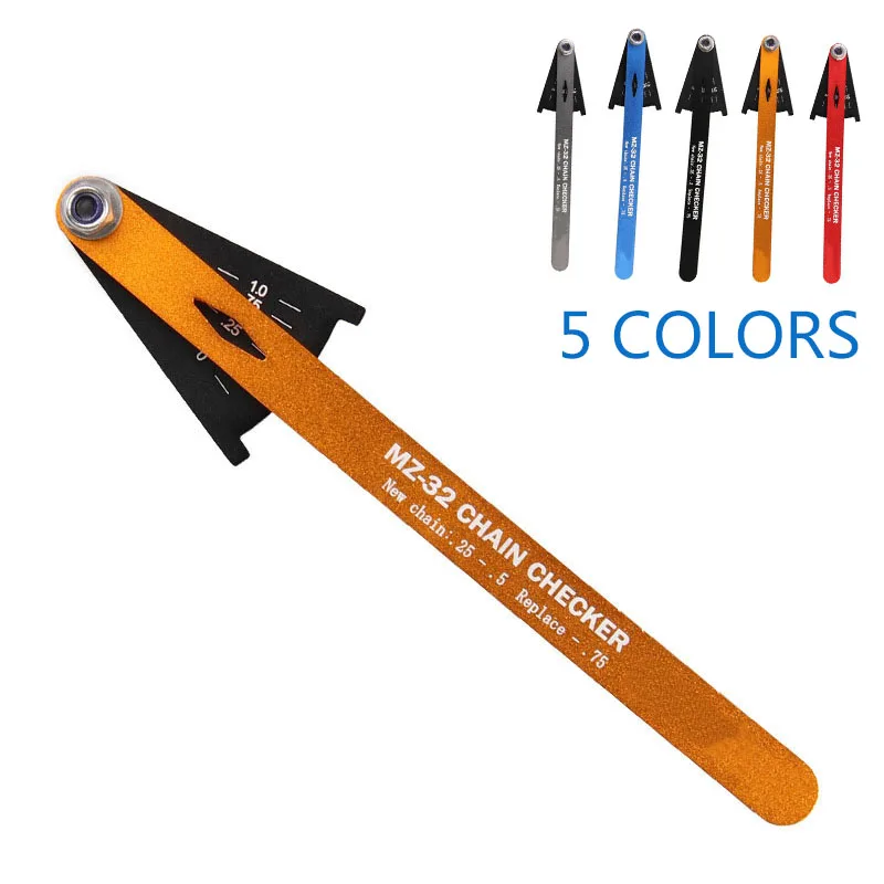 Road Bicycle Chain Measuring Indicator Checking Multi-functional Aluminum Alloy