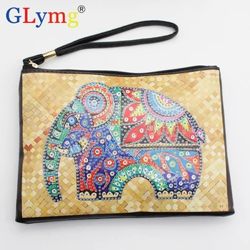 

DIY Special Shaped 5D Diamond Painting Wristlet Wallet Women Bag Diamond Painting Embroidery Cross Stitch Wallet Christmas Gifts