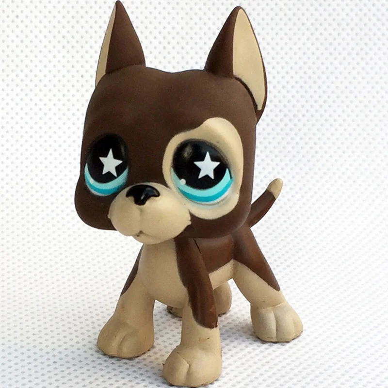 817 Лпс стоячки кошки собаки игрушки Lps кошка редкий pet shop игрушка стоит короткой шерсти Котенок Собака Такса колли спаниель great dane старая оригинальная Коллекционная фигурка - Цвет: 817