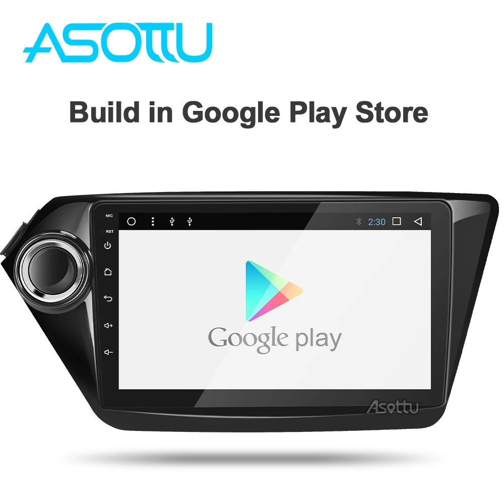 Asottu KI601 ips android 9,0 PX6 автомобильный dvd gps навигатор для Kia k2 RIO 2010 2011 2012 2013 автомобильный Радио Стерео dvd gps