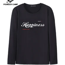 Pioneer Camp модная футболка с принтом Мужская Уличная одежда с длинным рукавом Повседневная хлопковая футболка s мужские футболки ACT901307