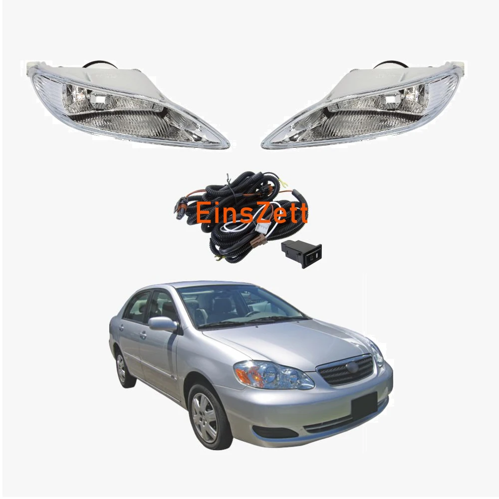 Противотуманные фары Дневные Фары противотуманные лампы в сборе для Toyota CAMRY 2003-2004