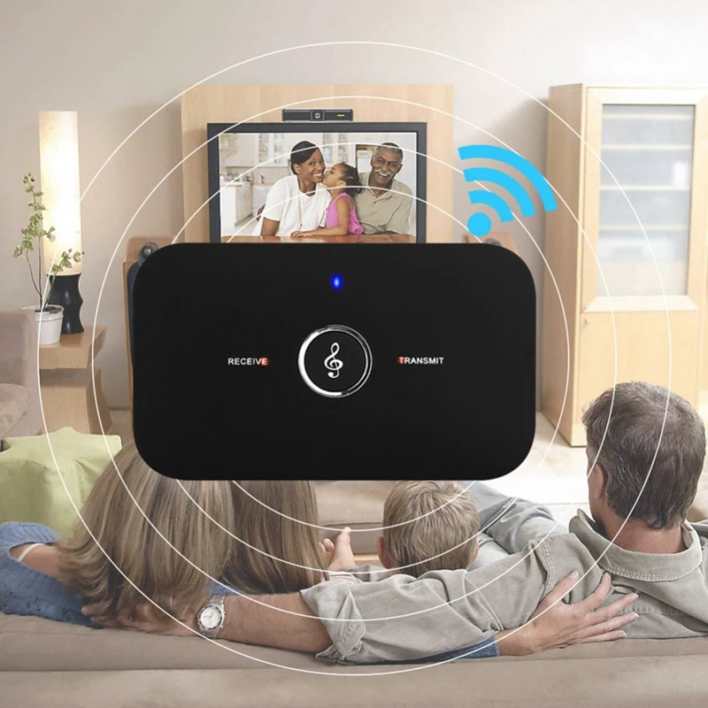 2-в-1 B6 Bluetooth Zender на гнев Bluetooth Ontvangen передачи 2,1 Мбит/с Шум снижение Annulering