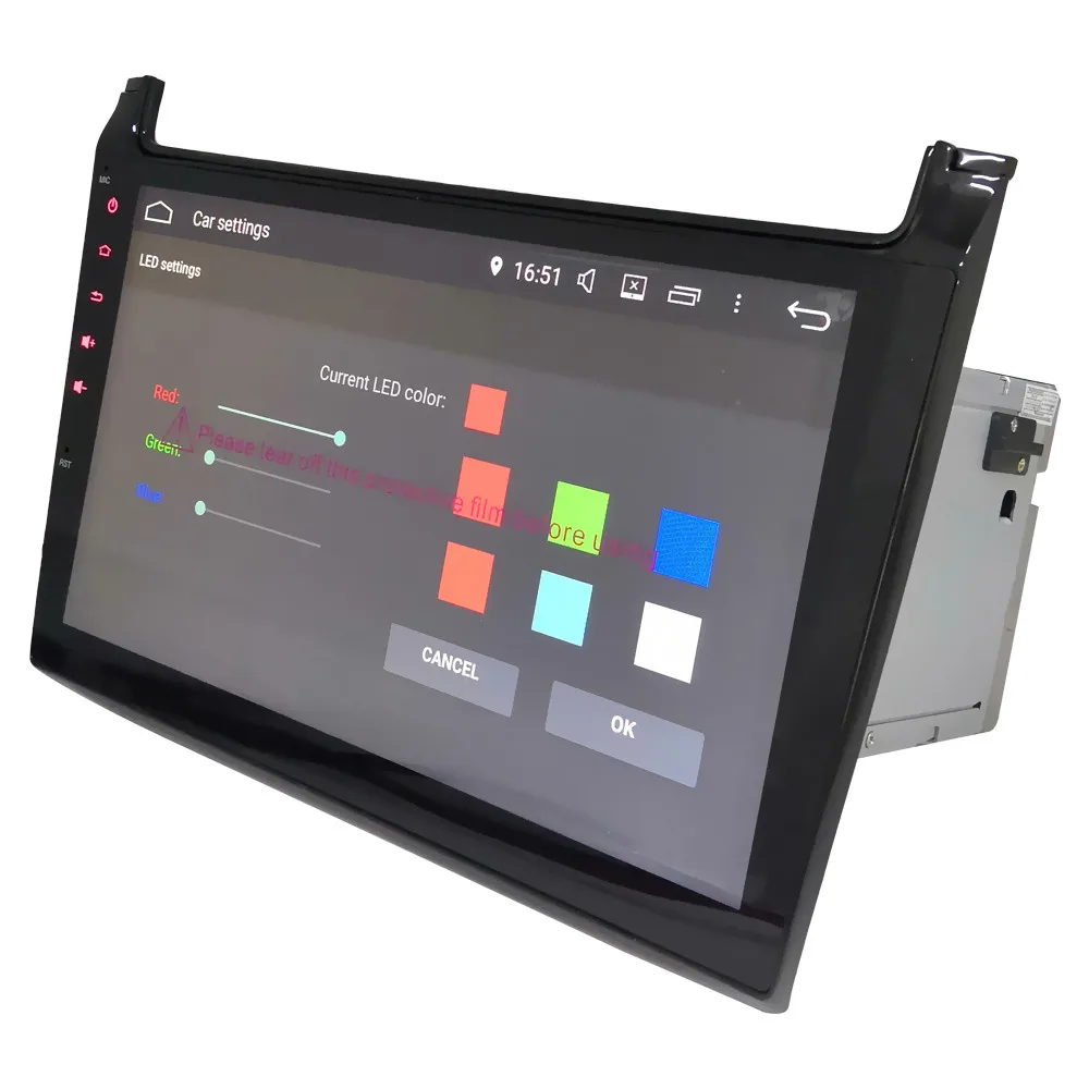 Klyde 10," ips 4G Android 9,0 Восьмиядерный 4 Гб ОЗУ 64 Гб ПЗУ DSP BT автомобильный DVD мультимедийный плеер стерео для Volkswagen Polo 2008