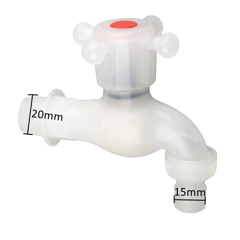 1pc 1/2" Male Thread Plastic Faucet Garden Irrigation Connector Washing Machine Tap Bathroom Kitchen Faucet bathroom faucet water tap faucet washing machine faucet