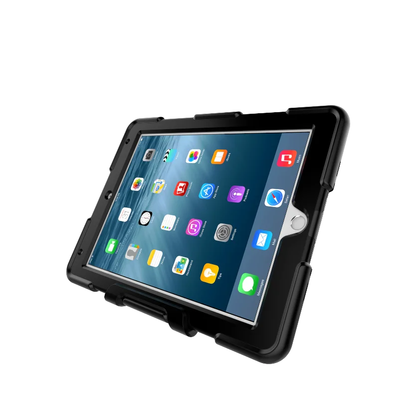 Для iPad Pro 9,7 чехол A1673 A1674 A1675 трехслойный ударопрочный сверхмощный силиконовый чехол из ТПУ со встроенным защитным чехлом для экрана