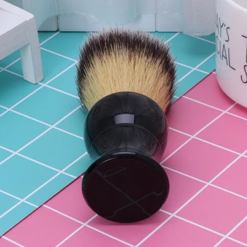 

Men Plastic Handle Shaving Beard Brush For Men Father Gift Barber Tool 896D