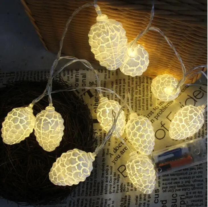 

2m 10Led Led lights string ball battery box string lights decoration lights
