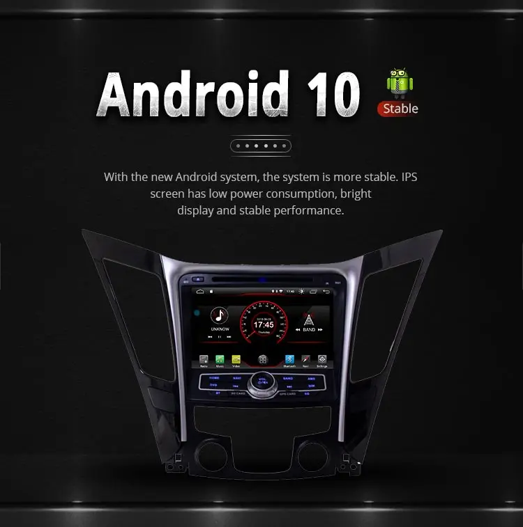 LJDA Android 10 автомобильный dvd-плеер для HYUNDAI SONATA 2012 2013 2Din Автомагнитола gps Навигация стерео Мультимедиа wifi автоаудио