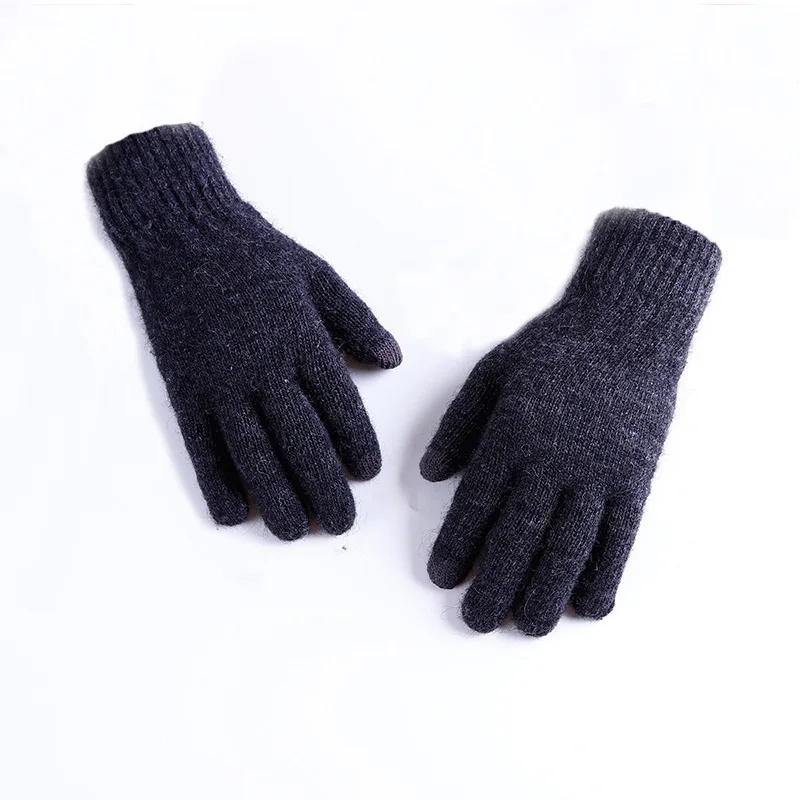 

Handmade Knitted Winter Gloves Women Men Multi-Function Touch Screen Gloves Unisex Soft Warm Mitten For Smartphones Luvas