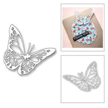 

2020 New Beautiful Animal Insect Butterfly Wing Embossing Metal Cutting Dies For DIY Scrapbooking Greeting Card Making No Stamps