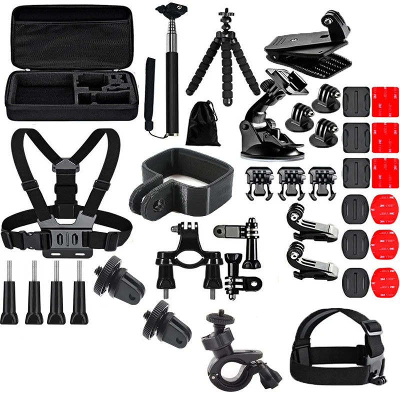 40 in1 pocket camera kit clip Tripod selfie stick Screw strap bracket Portable case bag for FIMI PALM camera accessories