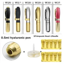 0.3ml and 0.5ml Germany hyaluronic pen atomizer hyaluron injection pen wrinkle removal for Facial Beauty tools 2019