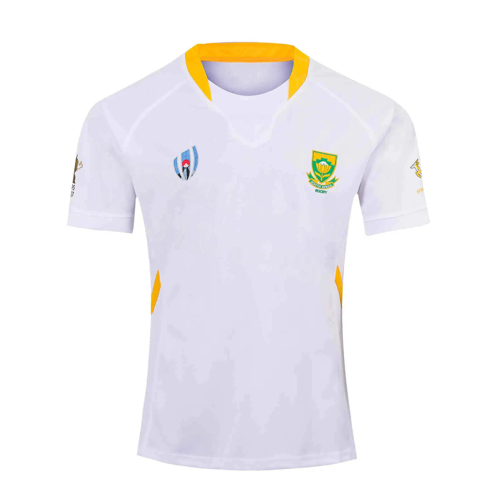 

2019 Replica South Africa RWC Away Replica Shirt Rugby Sport Size:S-3XL Free Shipping Order 10 pieces for 1 piece