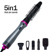 

Dryer Brush Hair Dryer and Volumizer 1000W Rotating Hot Air Brush Professional Blow Dryer Comb Brush Electric Ion Dryer Brush
