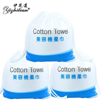 

Cotton Pads Paper Disposable Washcloth Women's Cleansing Face-wash Face Wet and Dry liang yong jin Waterproof Bag Infant Thick P