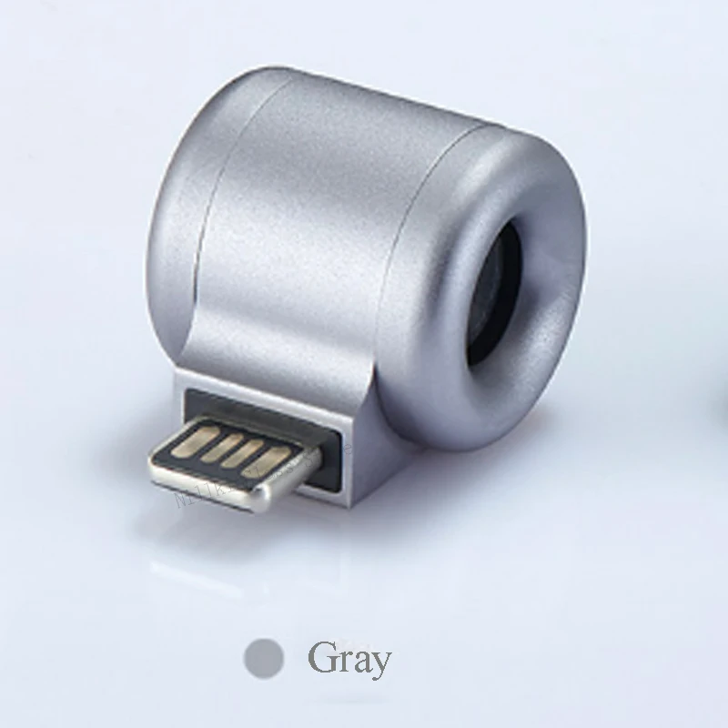 Gray Xiaomi Guildford USB мини-диффузор автомобильный очиститель воздуха лимон/апельсин ароматический шкаф ароматерапия для ребенка портативный освежитель воздуха - Цвет: Gray