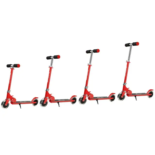 Children's Kick Scooter Folding Aluminum Alloy Skateboard 2 Wheels Kids Adjustable Scooter Exercise Toys Scooter For Boys Girls 5