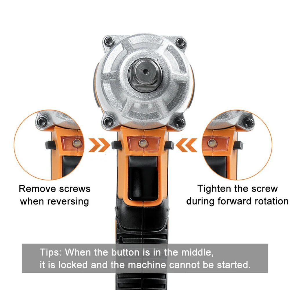 21V 320NM Electric Cordless Impact Wrench