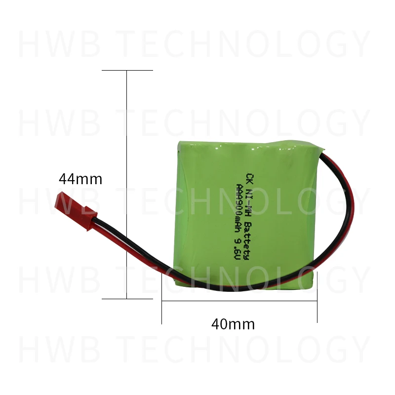 2X Ni-MH AAA 9,6 V 800mAh ni-mh аккумуляторная батарея с JST вилки