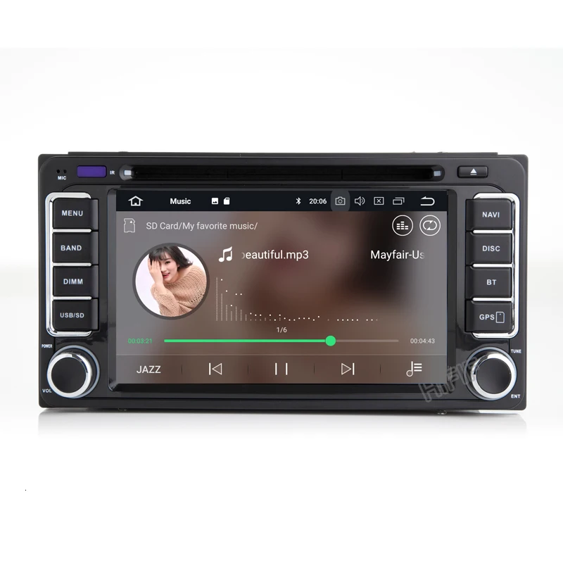 Sale DSP Android 9.0 4GB 8 Core Car DVD Player for Toyota Rav4 Corolla Ex Vitz Hilux Terios Avenue Fortuner Prado with Radio GPS 4
