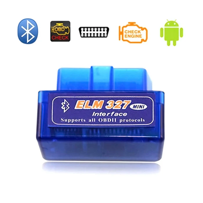 Мини ELM327 OBDII OBD2 Bluetooth Автомобильный диагностический сканирующий инструмент автоматический сканер для устройств Android C44