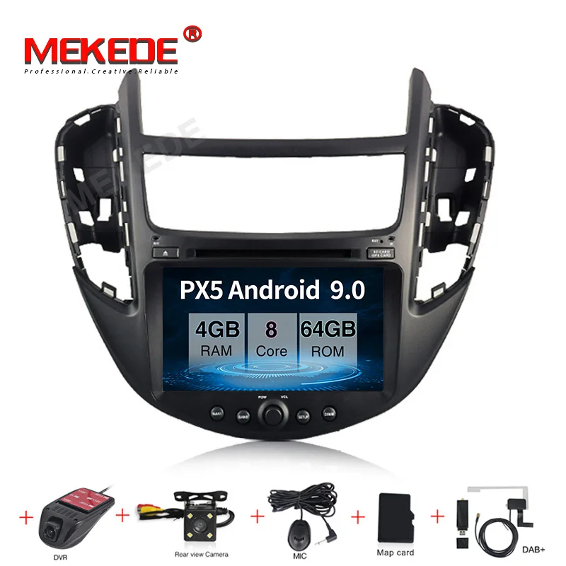 MEKEDE Android 9,0 Автомобильный gps плеер для Chevrolet Trax 2013- 4 Гб ram 64G rom Авто радио мультимедиа gps NAVI