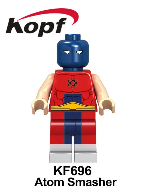 KF696 20Pcs No Box 20 шт. оптом строительные блоки Superboy Metamorpho Sandman Mark 50 Vulture Модель Коллекция игрушек для детей KF679 - Цвет: KF696 20Pcs No Box