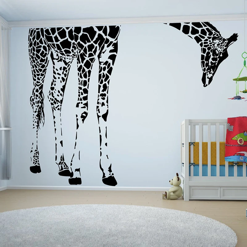 

Extra Large Giraffe Wall Decal - Baby Room Art Vinyl Sticker Nursery Giraffe Room Decoration Wallpaper Murals A756