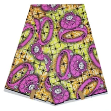 Miss L Черная пятница Последняя Скидка tissu воск Африканский хлопок ткани 6 ярдов/шт SP19S11176