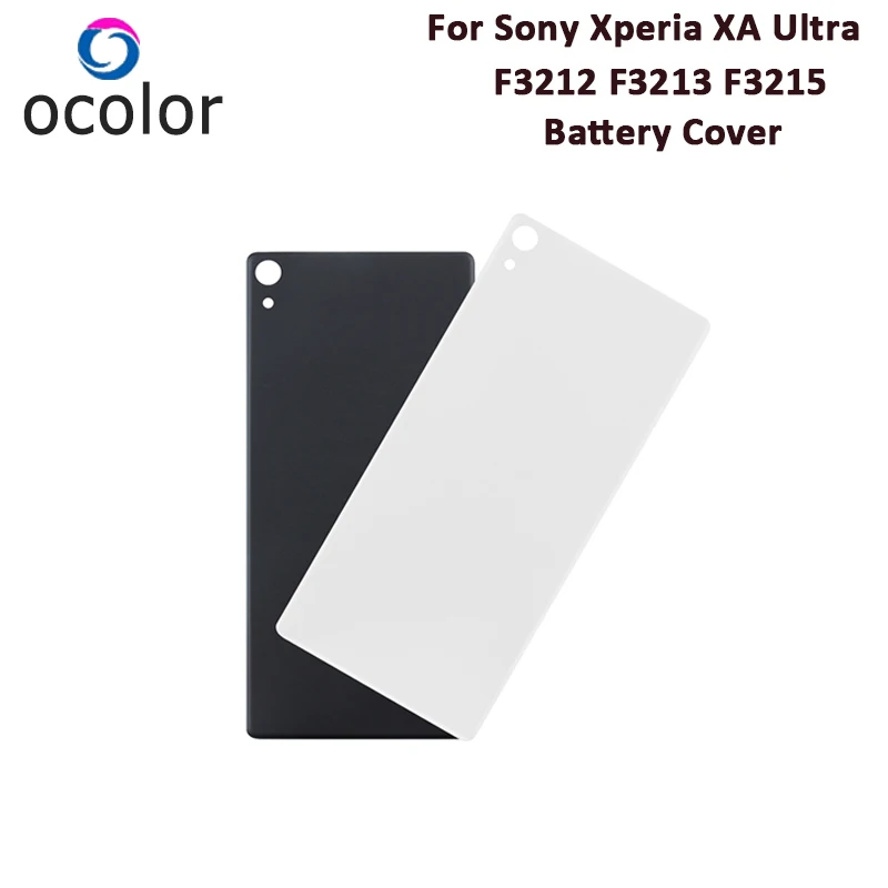 

ocolor For Sony Xperia XA Ultra F3212 F3213 F3215 Battery Cover Protective Bateria Back Cover Fit For Sony Xperia XA Ultra