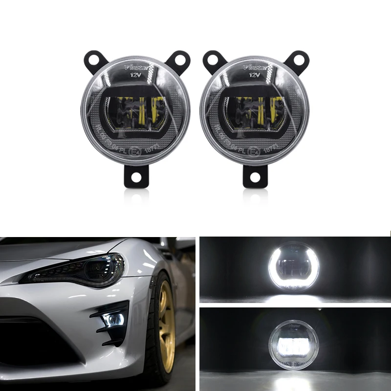 Светодиодные противотуманные фары CANbus DRL передний бампер для Subaru BRZ 2017 Toyota GT86