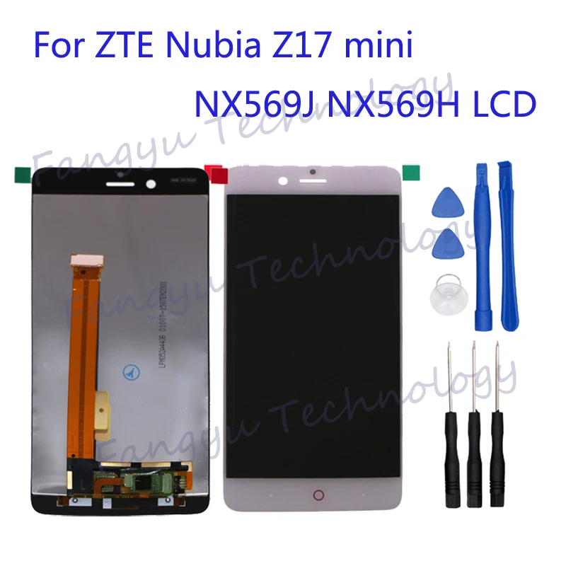 

5.2-inch For ZTE Nubia Z17 mini NX569J NX569H LCD display touch screen digitizer Assembly for nubia z17mini LCD Repair parts+too