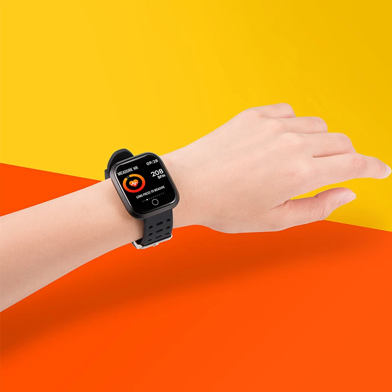 Lenovo Uhr E1 Smartwatch 5ATM Wasserdichte Bluetooth Sport Herz Rate Tracker Rufen/Nachricht Erinnerung Smart uhr für Android iOS