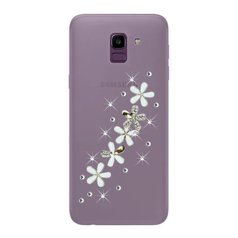 С алмазами чехол для телефона samsung Galaxy A80 A70 A50 A30 A20 A10 J7 Neo J5 2017 J4 J6 J8 J2 Pro 2018 с сияющими