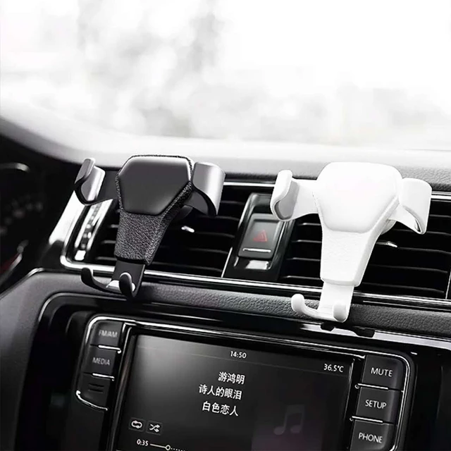 Universal Gravity Auto Phone Holder Car Air Vent Clip Mount Mobile Phone Holder CellPhone Stand Support