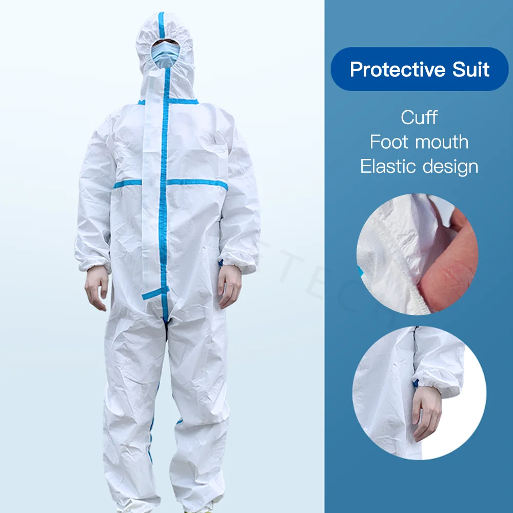 

Disposable Isolation GownAntibacterial Medical Protective Coverall Suit Prevent Invasion of Virus Dustproof Clothing