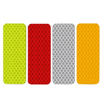 

New Safety Reflective Warning Strip Tape Car Bumper Reflective Strips Secure Reflector Stickers Decals Car Styling