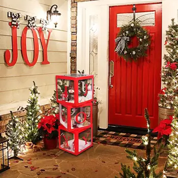 

Christmas Box Gift Box Christmas Decorations for Home Christmas Ornaments Navidad Noel 2019 Christmas Xmas Happy New Year 2020